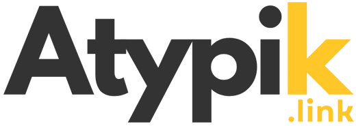 logo atypik link jaune 2025