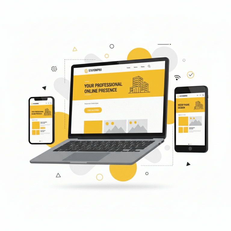 site internet sur mobile et tablette